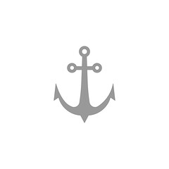 icon vector anchor template design trendy