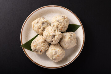 鯵ごぼうつみれ