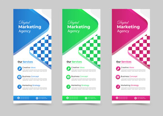 Creative Corporate Business  Roll Up Banner.