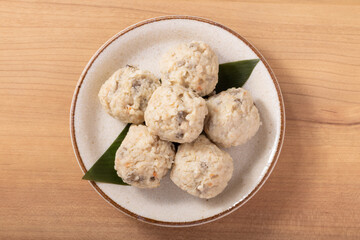 鯵ごぼうつみれ