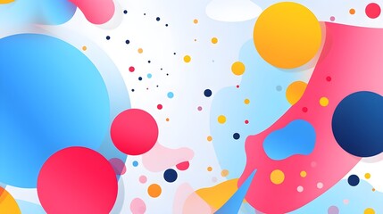 abstract colorfully textured shapes background