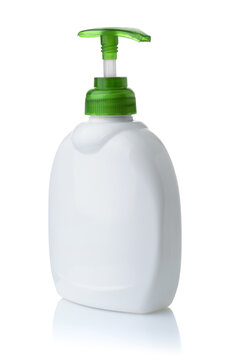 Blank plastic pump dispenser bottle