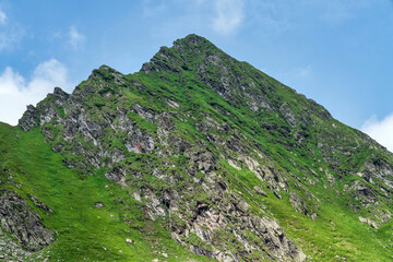 Beautiful mountain nature scenery