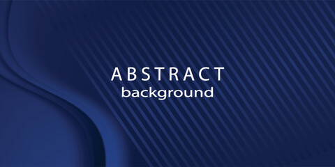 Dark blue premium background design with diagonal dark blue line pattern. Premium background design with diagonal dark blue stripes pattern. Vector horizontal template for digital luxury business eps1