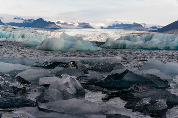 Jökulsárlón glacier lake in Iceland