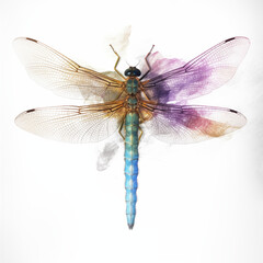 Artistic dragonfly
