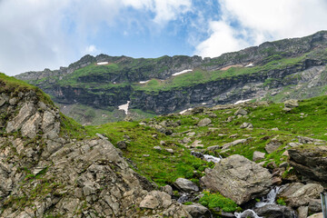 Beautiful mountain nature scenery
