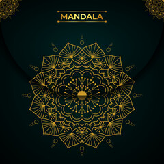 Mandala background design.