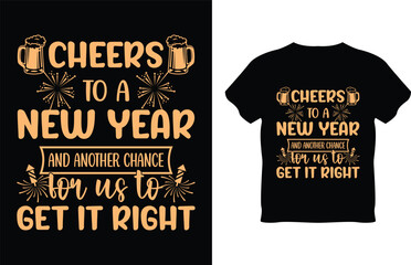 Vector happy new year. lettering text for happy new year or merry christmas. greeting card, poster, banner with script text happy new year. holiday background with golden graphic stars. vector illustr