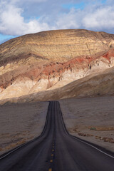 Highway in Death Valley California 
