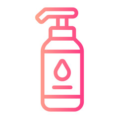 body lotion gradient icon