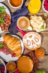 Fathers day Brunch background