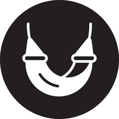 hammock glyph icon