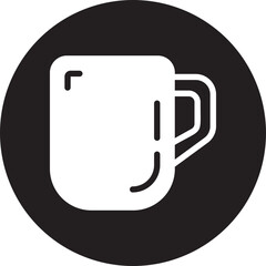 mug glyph icon