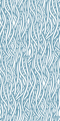 nautical line meadow doodle Scandinavian contemporary seamless pattern design fabric printing monochrome stylish modern textured