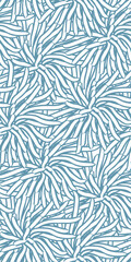 Fototapeta na wymiar nautical line meadow doodle Scandinavian contemporary seamless pattern design fabric printing monochrome stylish modern textured