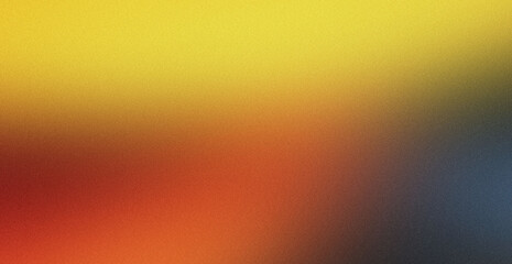 yellow orange blue , texture color gradient rough abstract background , shine bright light and glow template empty space grainy noise grungy