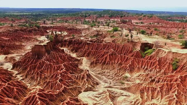 The Tatacoa Desert is a semi-arid region located in the department of Huila, Colombia.