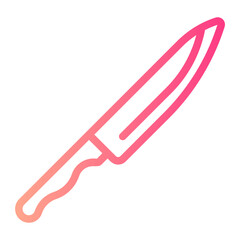 knife gradient icon