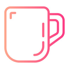mug gradient icon