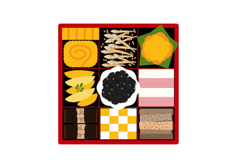 正月料理おせち　一の重