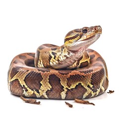 Obraz premium Borneo Short-tailed Python