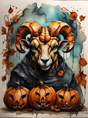 Spooky Halloween Aries.
