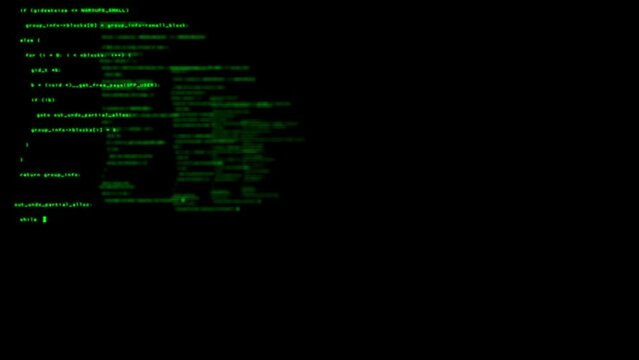 Animation Of The Error of The Computer Code
