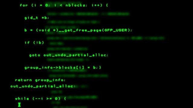 Animation Of The Error of The Computer Code