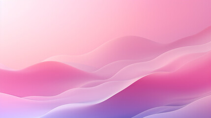 Gradientowe tło z tonem różowego minimalistyczne pagórki 