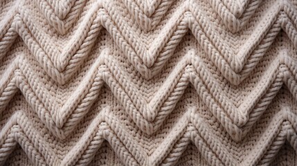 A stunning tapestry of interwoven fibers and intricate stitches, embodying the essence of creativity and craftsmanship in the form of a knitted fabric