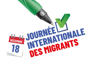 Journée internationale des migrants le 18 décembre