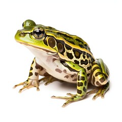 Fototapeta premium Florida leopard frog Lithobates sphenocephalus
