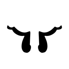 Devil Horns Silhouette