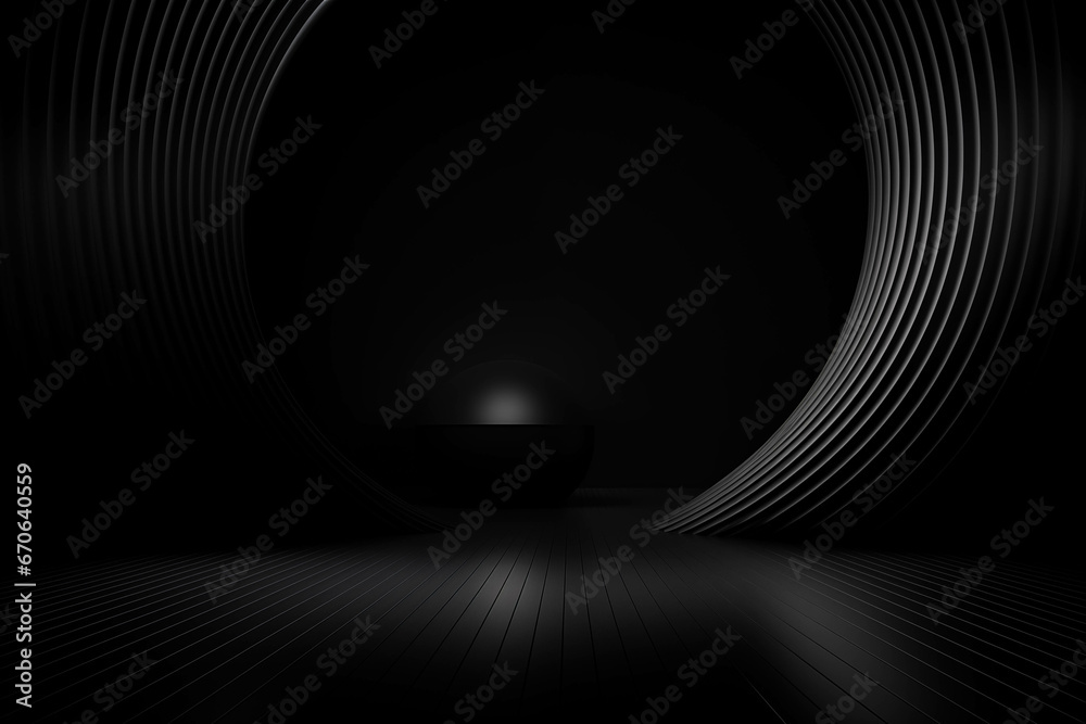 Poster a mysterious journey through the shadows generative ai. created with generative ai technology