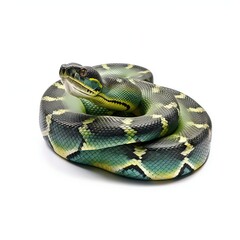 Fototapeta premium Green Anaconda