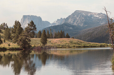 Fototapeta premium Mountains lake