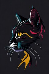 An Incredible Cat Logo Design 