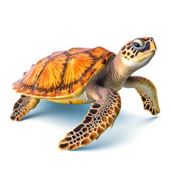 Obraz premium Loggerhead Sea Turtle