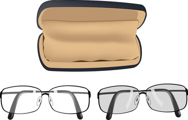 Transparent eyeglasses and sunglasses for men and women