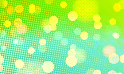 Green bokeh background with copy space for text or your images, Suitable for seasonal, holidays, event, celebrations, Ad, Poster, Sale, Banner, Party, and various design works