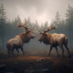 The Mighty Elk: Exploring the Magnificent World of Majestic Antlered Giants