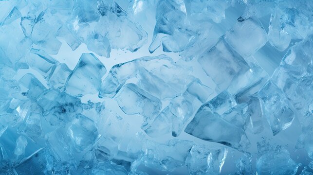 Frozen background image, slide, ice background material