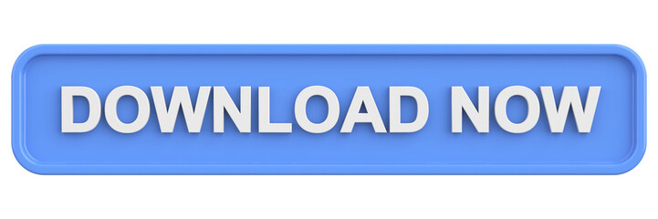 Download now button. 3D illustration.