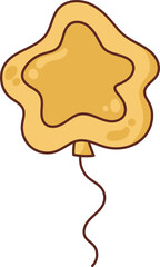 Collection of Christmas cartoons isolated on a white background. Little Santa with gifts and holiday decorations; cute card. Super cute cartoon character, illustration, hand drawn, vector