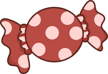 Collection of Christmas cartoons isolated on a white background. Little Santa with gifts and holiday decorations; cute card. Super cute cartoon character, illustration, hand drawn, vector