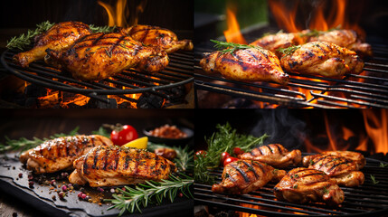 grilled chicken wings