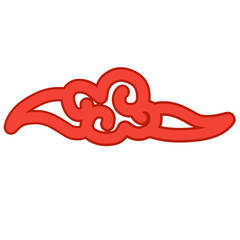 red chinese cloud