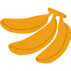 bananas, banana illustrations, tropical fruits, fruits