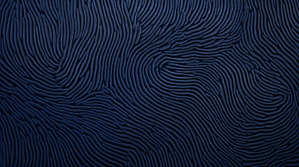 Illusion of Lines and Texture: Background Swirls in a blue Monochrome Finger Print Design